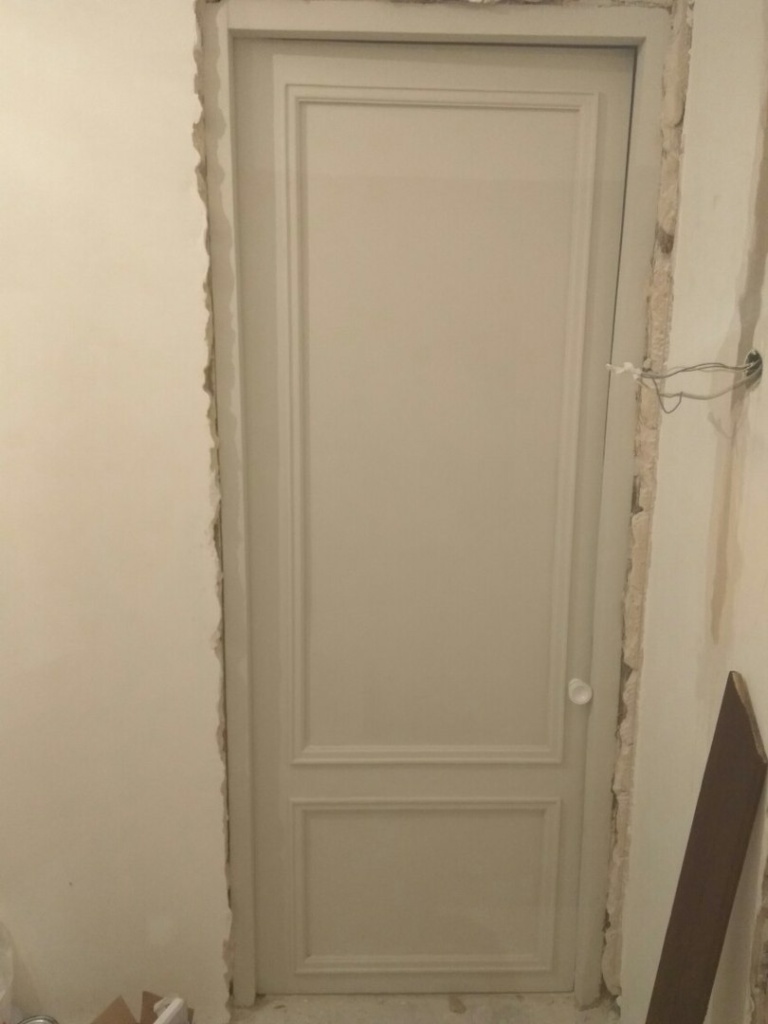 Межкомнатная дверь после реставрации